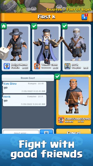 Chiến đấu với những người bạn tốt