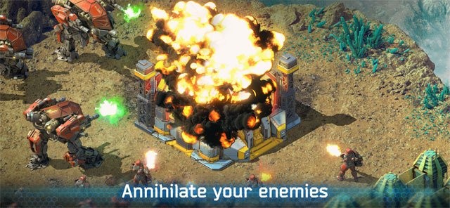 Hủy diệt căn cứ và lực lượng của kẻ thù