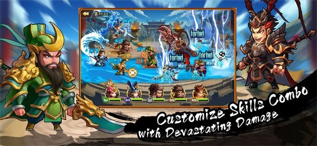 Tùy chỉnh combo kỹ năng để tạo sát thương lớn