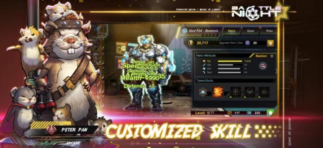 Tùy chỉnh kỹ năng của hero