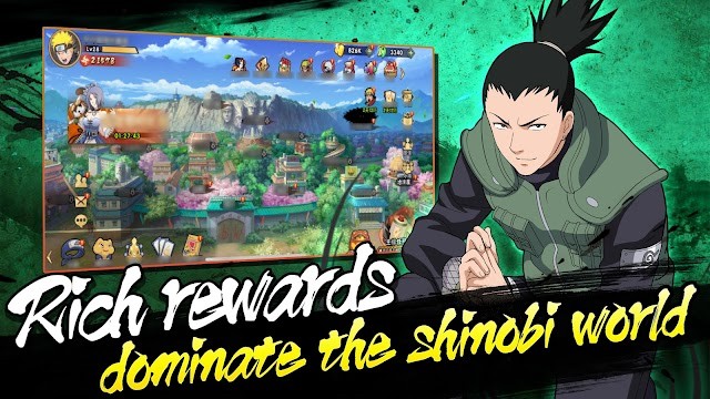 Phần thưởng dồi dào, thống trị thế giới Shinobi