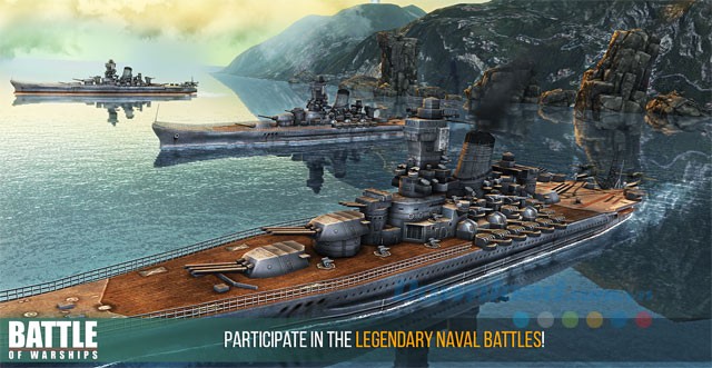 Giao diện game Battle of Warships