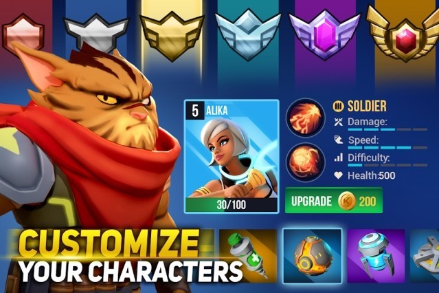 Tùy chỉnh nhân vật của bạn thêm mạnh mẽ