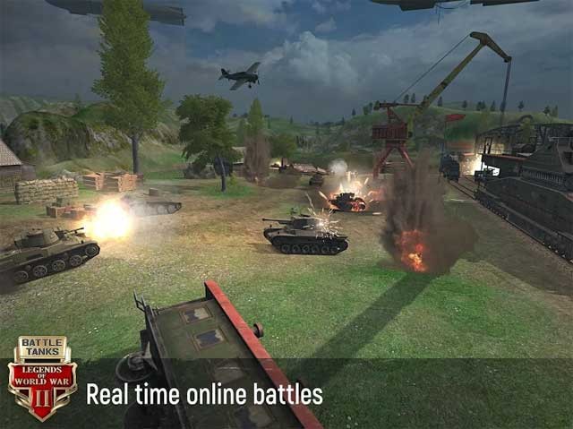 Tham gia các trận chiến huyền thoại trong thời gian thực