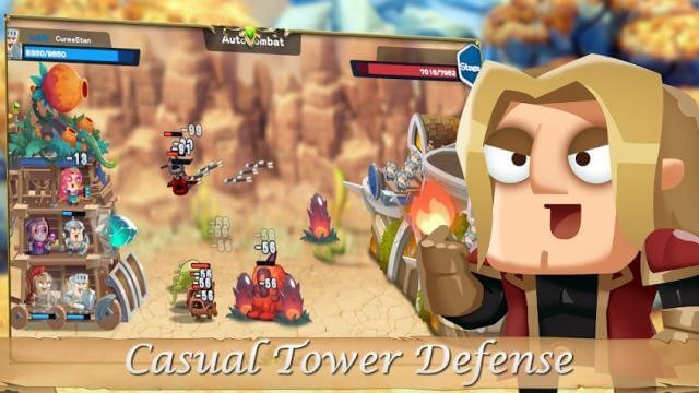 Battle Towers là một game phòng thủ tháp thông thường vui nhộn