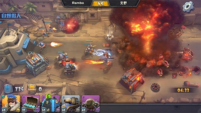 Nhiều chế độ chơi và chiến thuật khác nhau trong Battleboom game
