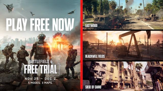 Chơi thử Battlefield 6 Season 1 - Free Trial miễn phí