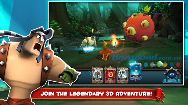 Tham gia vào những cuộc phiêu lưu huyền thoại