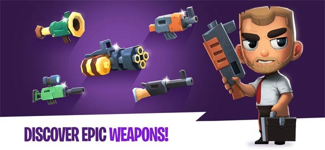 Khám phá nhiều loại vũ khí chất