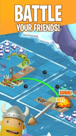 Tham gia trận hải chiến với bạn bè trong BattleTabs