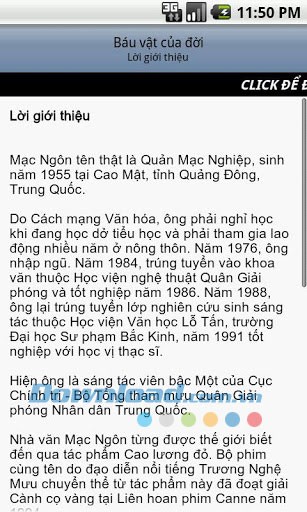 Bau vat cua doi for Android