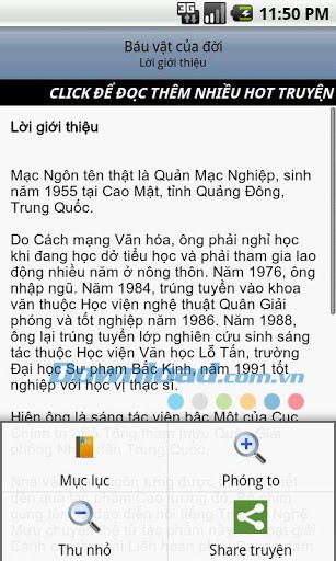 Bau vat cua doi for Android