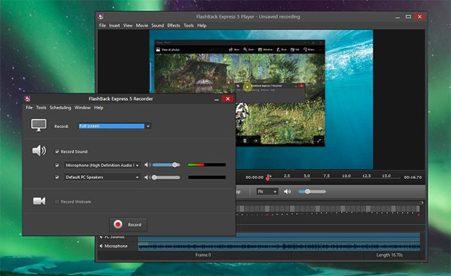 Giao diện FlashBack Express 5 mới nhất