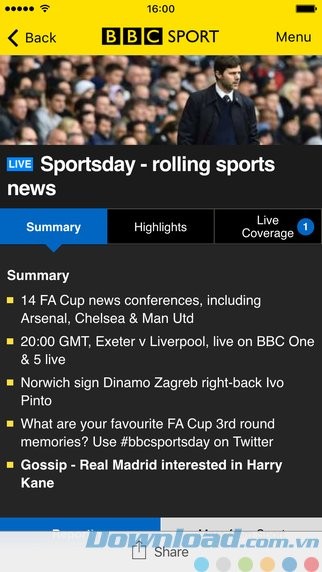 Tin thể thao tổng hợp