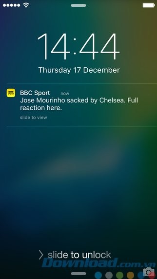 Thông báo đẩy tiện lợi