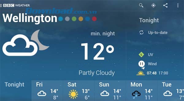 BBC Weather cho Android