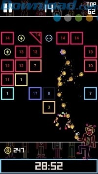 Các quả bóng có thể nảy từ vị trí này sang vị trí khác