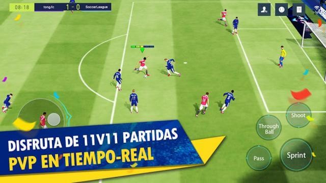 Thạm gia các trận đấu bóng online chân thực trên sân cỏ với game Be a Pro - Football