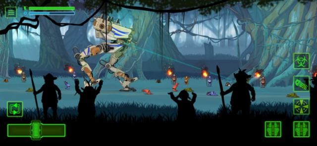 Điều khiển robot chiến đấu với người bản địa ở hành tinh Eldorado