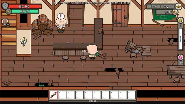 Nâng cấp và sửa chữa quán rượu để kinh doanh