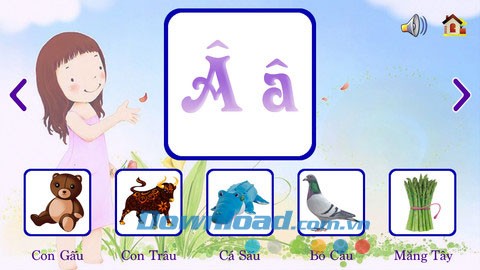 Bé học chữ for iOS