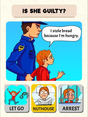 Be The Judge là game vui cho bạn vào vai thẩm phán