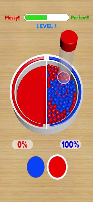 Đặt bóng màu vào đúng ngăn tương ứng