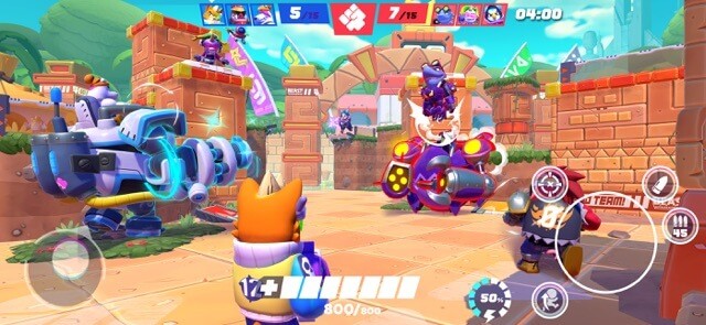 Tham gia các trận đấu súng trực tuyến đầy phấn khích trong game BEAST: Bio Exo Arena Suit Team