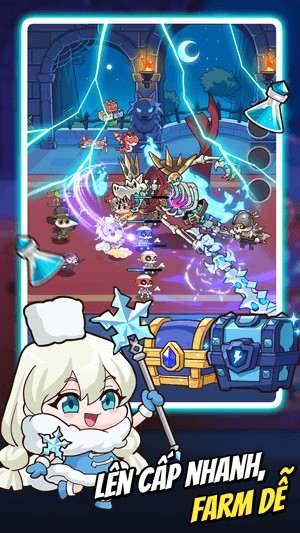 Lên cấp nhanh Fram dễ