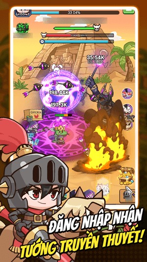 Đăng nhập nhận tướng truyền thuyết