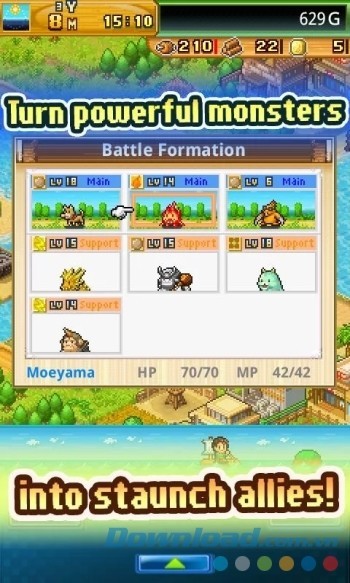 Thành lập đội quân thú hoang mạnh mẽ