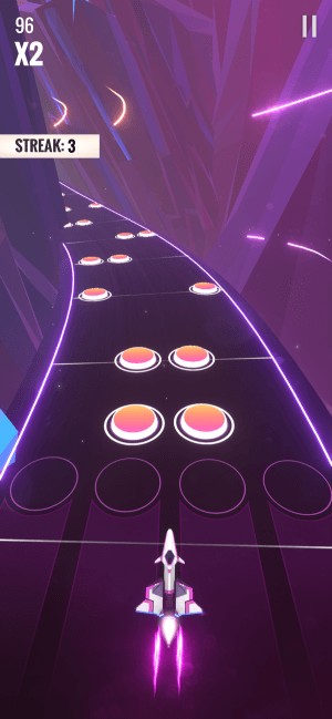 Lái phi thuyền và cho nổ tung các nốt nhạc trong Beat Legend AVICII