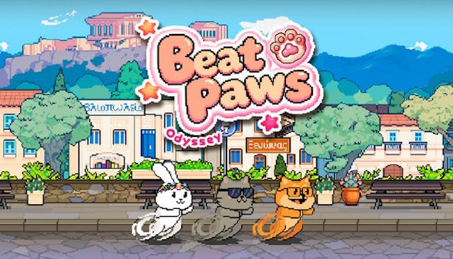 Beat Paws Odyssey là game nhịp điệu đồ họa pixel dễ thương