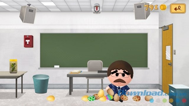 Ném trứng và xem phản ứng của ông chủ