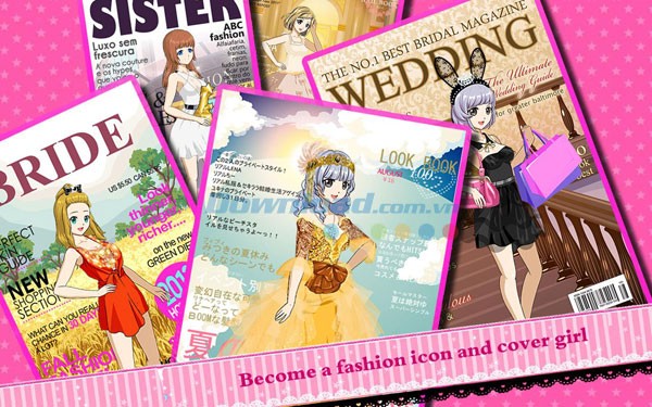 Trở thành biểu tượng thời trang và lên bìa tạp chí