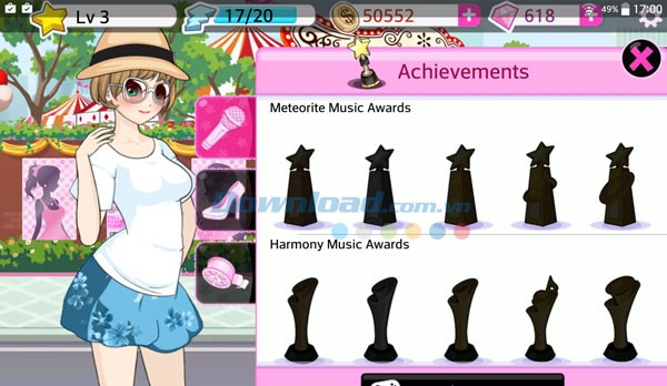 Bộ thành tích đang đợi bạn chinh phục