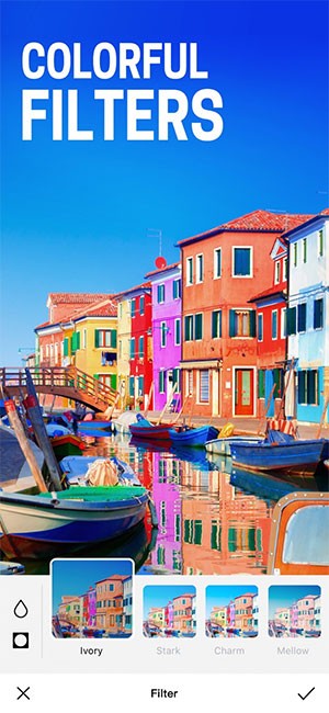 Khám phá bộ lọc màu sắc trong BeautyPlus for iOS