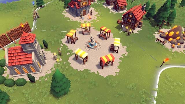 Becastled có đồ họa phong cách 3D sống động và đầy màu sắc