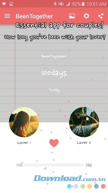 Been Together ứng dụng sửa ảnh độc đáo