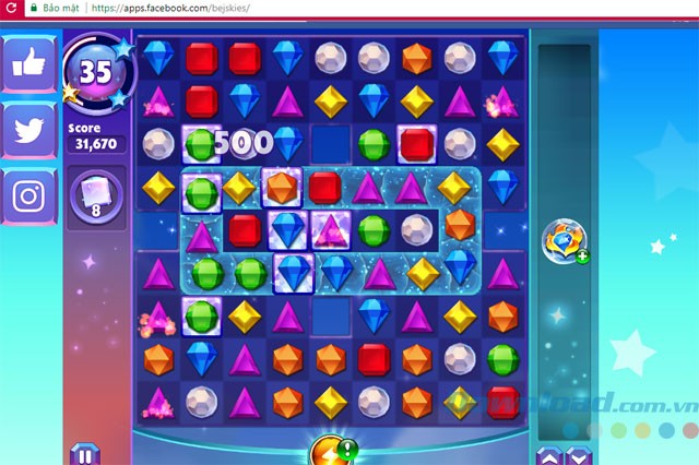 Game xếp hình match-3