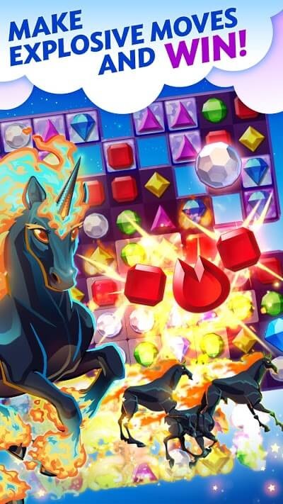 Những phần thưởng hấp dẫn trong game Bejeweled Stars