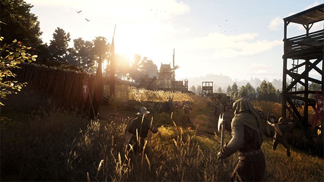 Bellwright game sở hữu đồ họa tuyệt đẹp với hiệu ứng ánh sáng, đổ bóng chất lượng cao