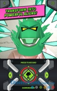 Ben 10: Alien Experience cho Android hỗ trợ quay video