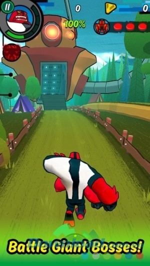 Ben 10: Up to Speed cho iOS đấu boss khổng lồ