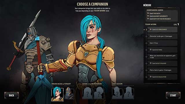 Mỗi cuộc chiến, bạn sẽ chọn một anh hùng thứ hai để sát cánh