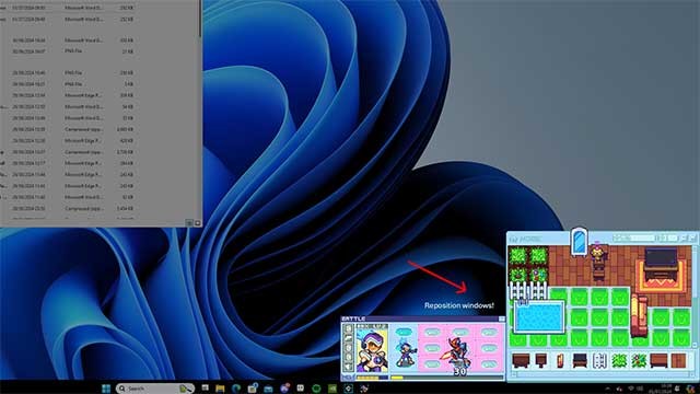 Xem các B.I.T chiến đấu và thu thập vật phẩm trên Desktop