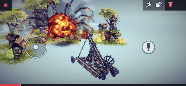 Chế tạo cỗ máy chiến tranh của riêng bạn trong game Besiege