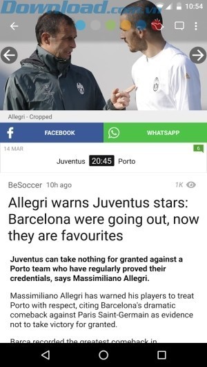 Đọc tin tức bóng đá từ những tờ báo hàng đầu