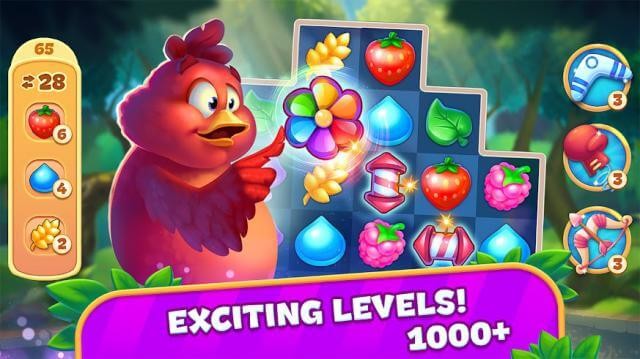 Vô vàn level cho bạn giải trí trong game Best Birds Adventure