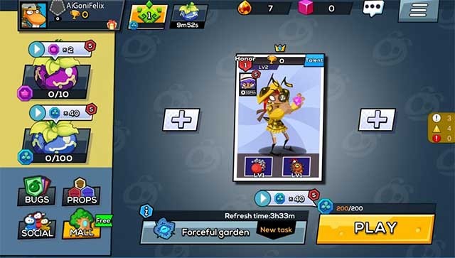 Thu thập các nhân vật dễ thương để xây dựng một đội quân dũng cảm